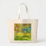Guld- dagar - gult- & AzureTranquility Tote Bags