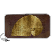 Guld- förhållande, Fibonacci spiral iPhone Speakers