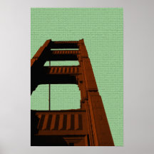 Guld- grind print