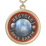 Guld- halsband för återvinnasparajord vid Valxart