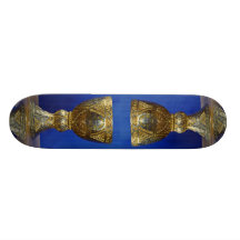 Guld- kopp, skate board