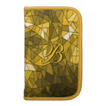 Guld- målat glassRickshawfolio Organizer