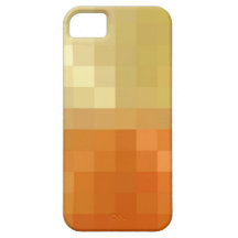 Guld- moderna kvadrerar abstrakt iPhone 5 Case-Mate fodraler