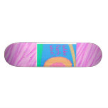 Guld- pariserhjulSkateboard