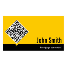 Guld QR kodifierar intecknar agentvisitkorten