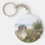 Guld- RetrieverKeychain Purfect valp Nyckelring
