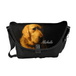 Guld- Retrievermessenger bag