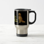 Guld- Retrievertravel mug Muggar