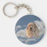 Guld- valp himmelska Keychain Nyckel Ring
