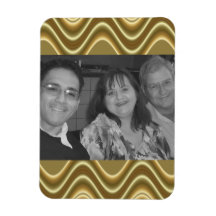 guld vinkar photoframe flexibla magneter