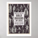 Guldgrävarear av 1933 print
