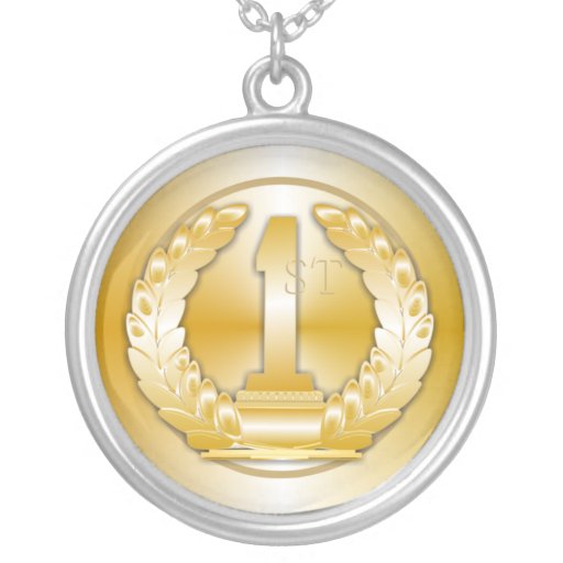 Guldmedalj Skräddarsydda Halsband
