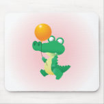 Gullig alligator Mousepad Mus Matta