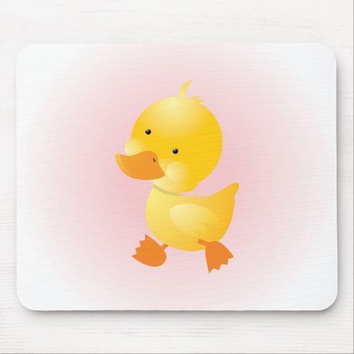 Gullig anka Mousepad Musmattor