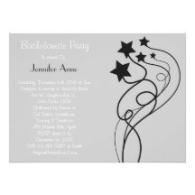 GULLIG Bachelorette partydesign Skräddarsydda Inbjudan