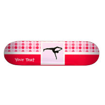 Gullig balett skate board