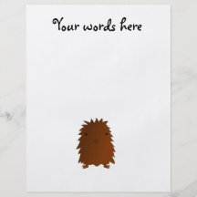 Gullig bebis bigfoot custom flyer