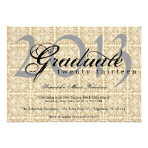 Gullig beställnings- studenteninbjudan