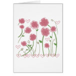 Gullig blommadesign! Unika gåvor! Kort