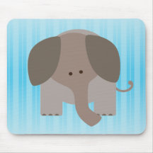 Gullig brun elefant mus mattor