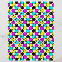 gullig cmyksmiley facedesign custom flyer