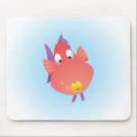 Gullig fisk Mousepad musmattor