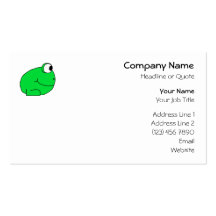 Gullig Frog. Visitkort Mallar
