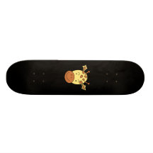 Gullig giraffCartoon. Skate Decks