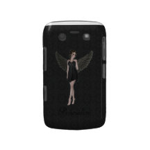Gullig gotisk ängel för blackberry bold Case-Mate blackberry case