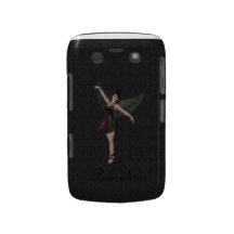Gullig gotisk ängeldans för blackberry bold Case-Mate blackberry fodral