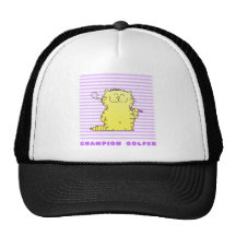 gullig-kattunge-golfare trucker keps