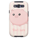 Gullig Kawaii knubbig rosa gris
