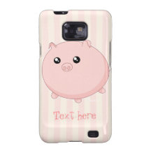 Gullig Kawaii knubbig rosa gris