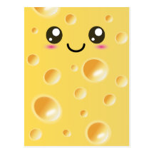 Gullig Kawaii lyckligost Vykort