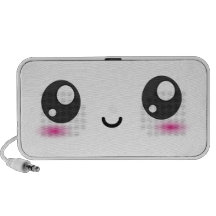 Gullig Kawaii Smileyhögtalare