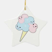 gullig kawaiisockervadd julgranskulor