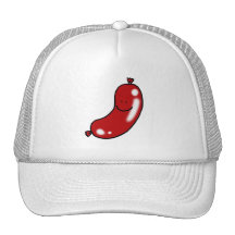 Gullig korv baseball hat