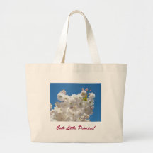 Gullig lite Princess! totot hänger lös kvalitets-  Tote Bags