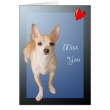 Gullig liten hund mig Fröcken som du Card Hälsnings Kort