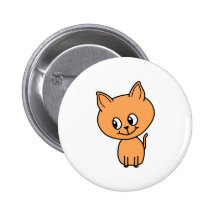 Gullig ljust rödbrun Kitten. Pins