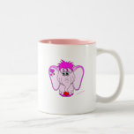 Gullig lycklig Pinkiemugg