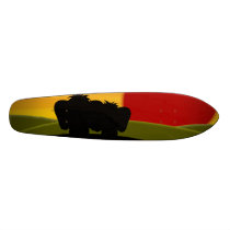 Gullig lycklig Pinkievalentin Skateboard för dag