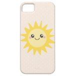 Gullig lycklig sol iPhone 5 Case-Mate skydd