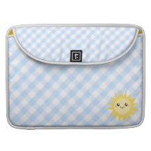 Gullig lycklig sol sleeves för MacBook pro