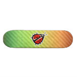 Gullig nyckelpigadesign anpassad skate board