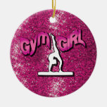 Gullig prydnad för gymnastikGNISTRAROSOR Julgranskulor