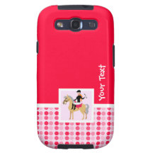 Gullig rid- Girl. Samsung Galaxy S3 Cover