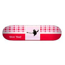 Gullig rosa Flamingo Skateboard Decks