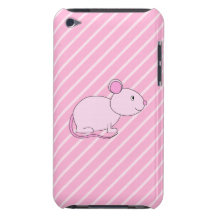 Gullig rosa mus Case-Mate iPod touch fodral