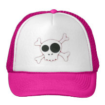 Gullig skalle baseball hat